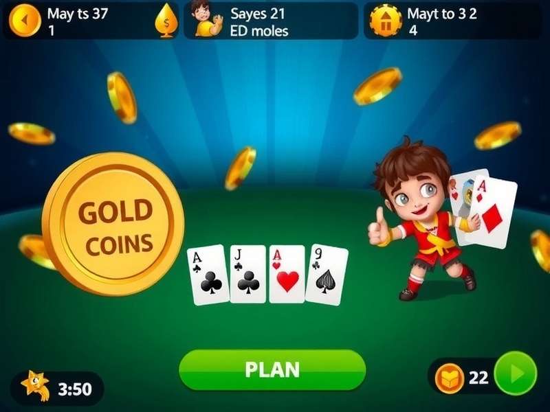 Visual guide showing multiple uses of Gold Coins in Zynga Poker interface