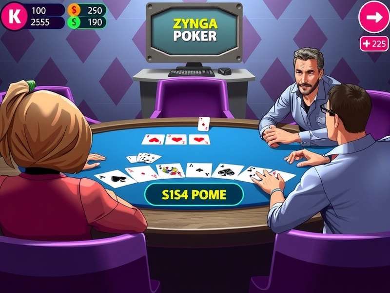 Diverse group of Zynga Poker players enjoying the game on various devices